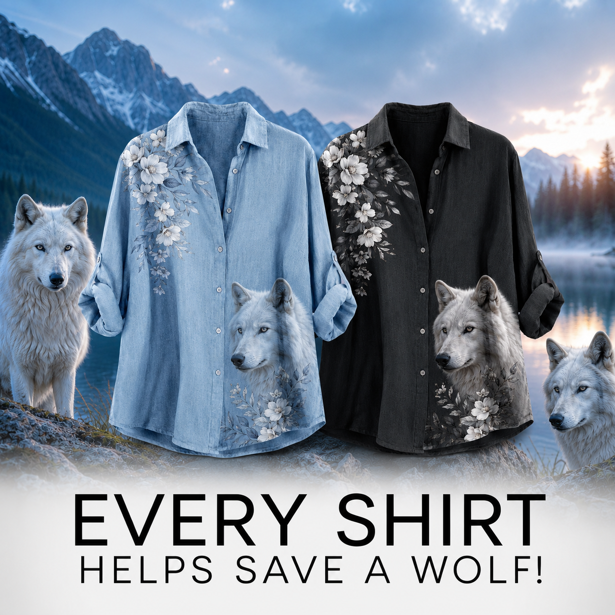 Women's Wolf Summer Shirt