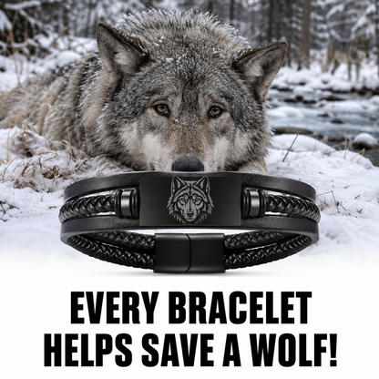 Save A Wolf Bracelet