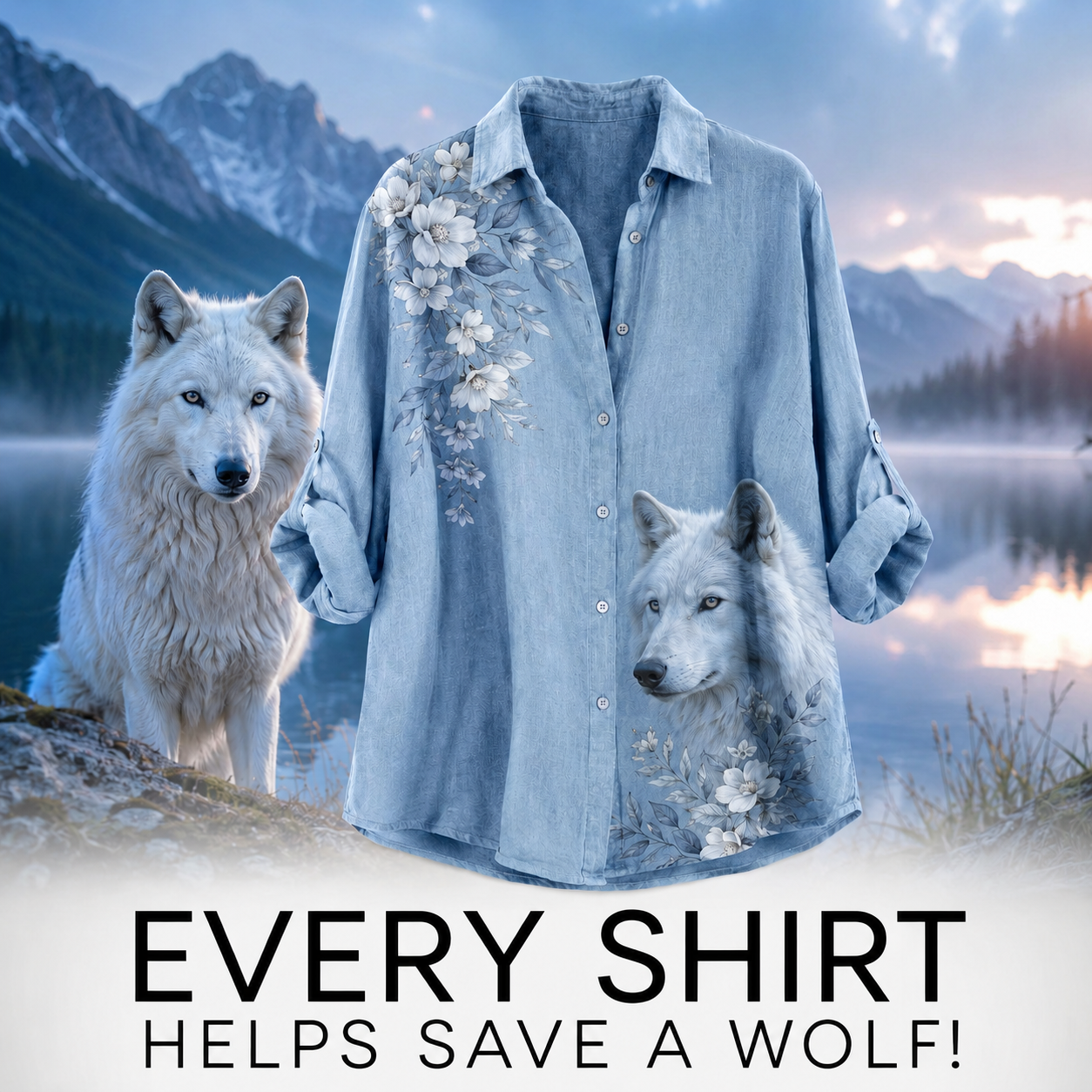 Women's Wolf Summer Shirt