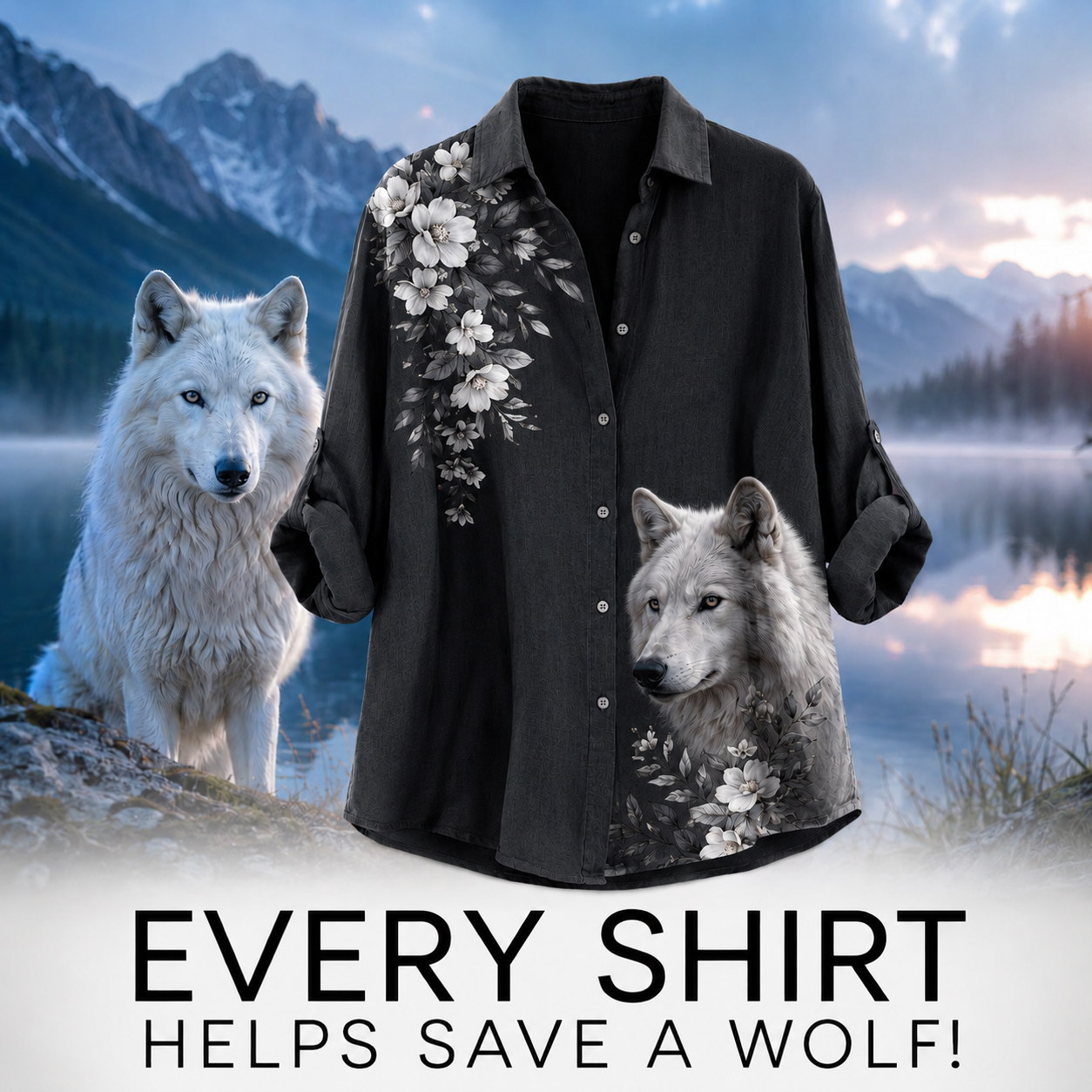 Women's Wolf Summer Shirt